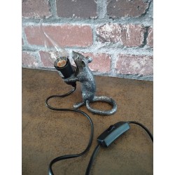 Sfeerlamp Muis Zwart