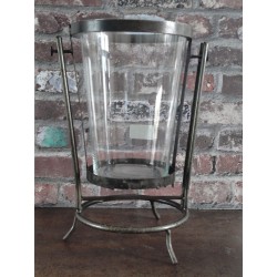 Windlicht Glas / Metaal