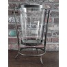 Windlicht Glas / Metaal