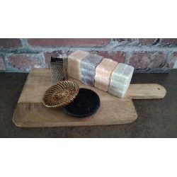 Cadeau-set  Amberblokje