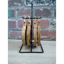 Onderzetters Van Hout Met Standaard