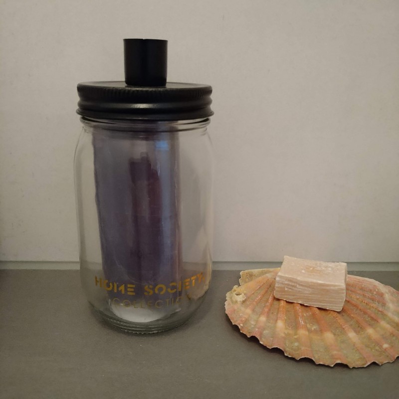 Home Society Candle Jar Mason